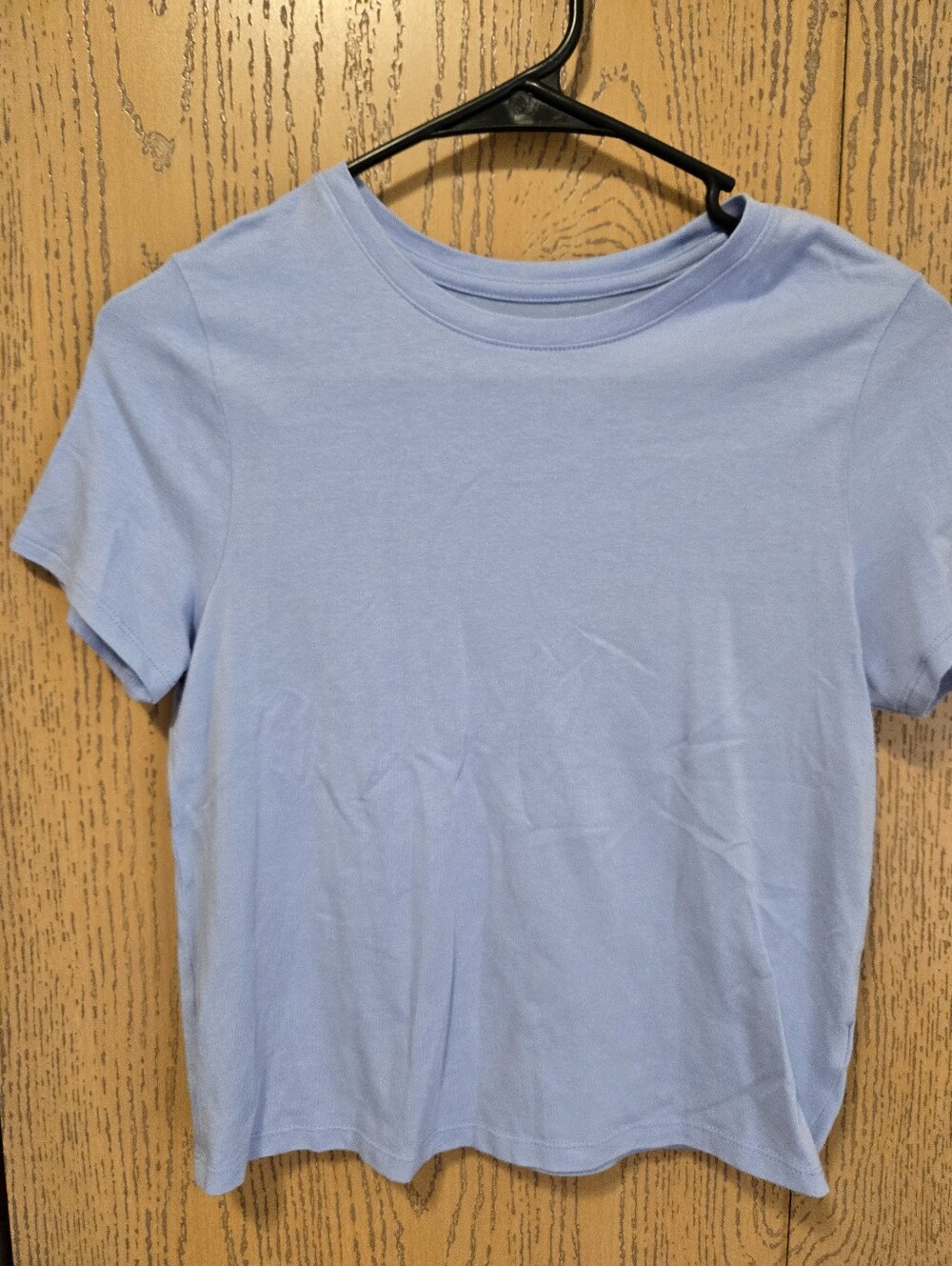 Old Navy Bestee Women's Light Blue Crewneck Tee